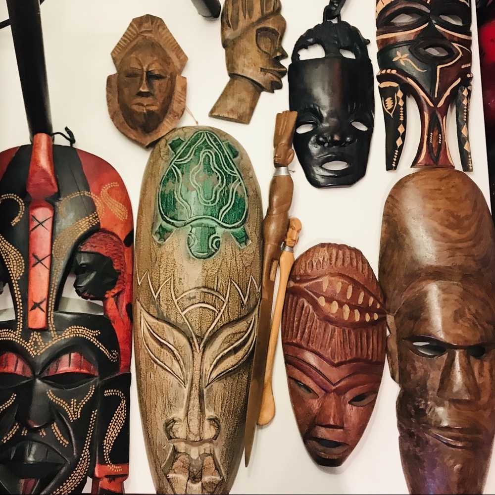 African mask collection
